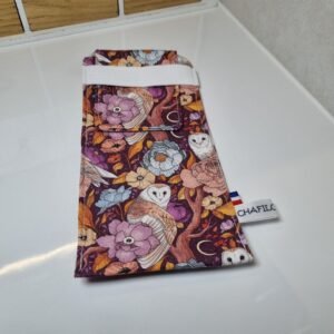 Pochette brosse à dents Chouettes