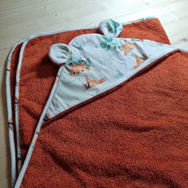 Sortie de bain Renard rouille