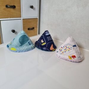 3 cônes bouteille à la mer trio
