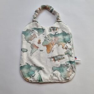 bavoir élastique Monde