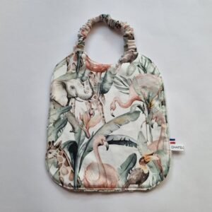 bavoir élastique Savane pastel