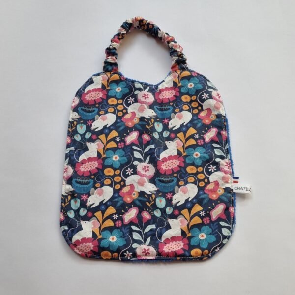 bavoir élastique Souris printanières
