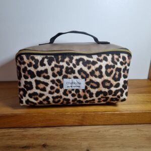 Trousse grande ouverture Léopard