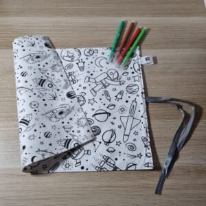 Set de table à colorier Astronaute/Univers