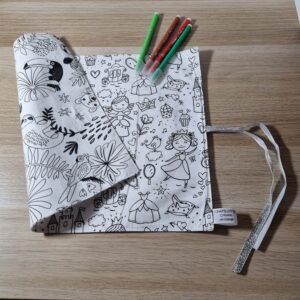 Set de table à colorier Féerie/Jungle