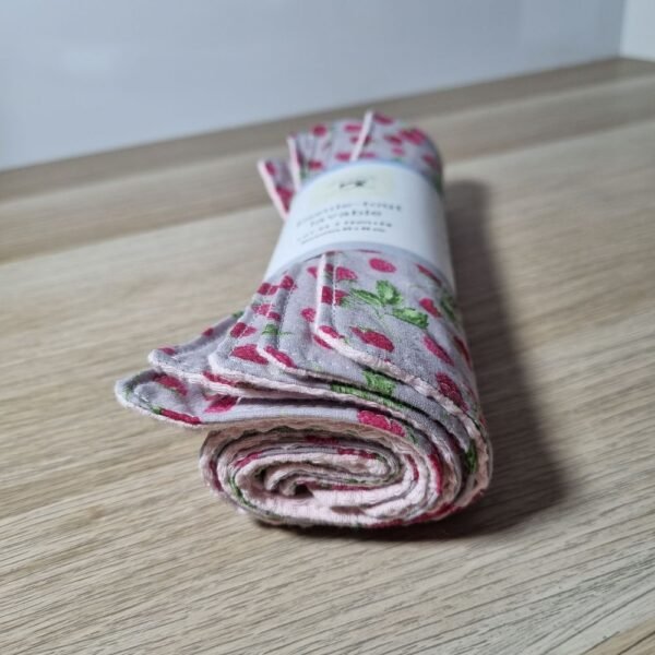 5 essuie-tout framboises – Image 2