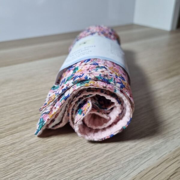 5 essuie-tout fleurs roses – Image 2