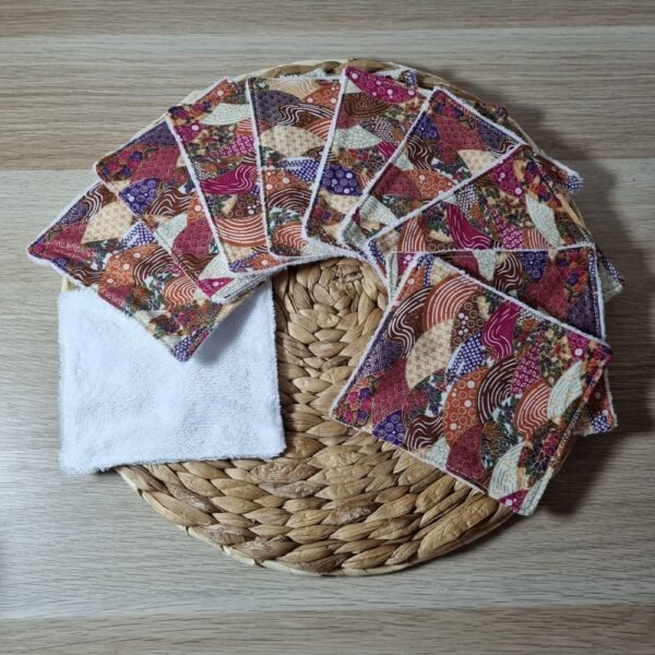 10 lingettes éventails jardins japonais