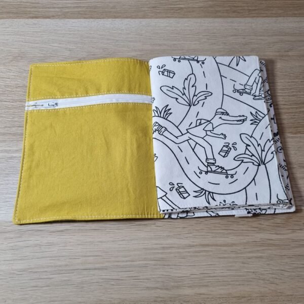 cahier de coloriage Croco – Image 2