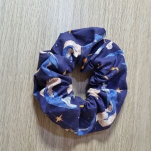 chouchou coton Baleine