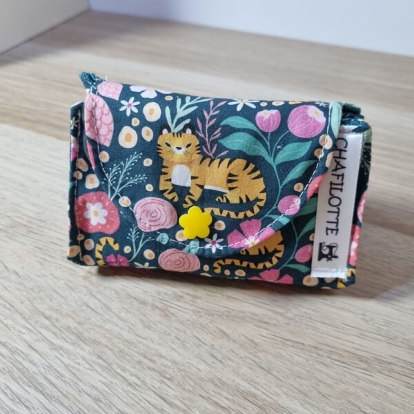 Pochette Range tétine Tigre