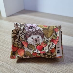 Pochette Range tétine Hérisson