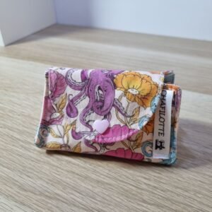 Pochette Range tétine Pieuvre
