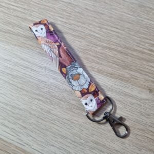 Porte clé dragonne Chouette