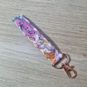 Porte clé dragonne Pieuvre