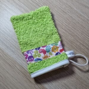Gant d'apprentissage Virus vert