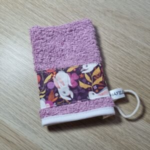 Gant d'apprentissage Lapin mauve
