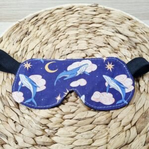 masque de nuit Baleines
