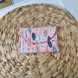 Pochette à savon Plumes