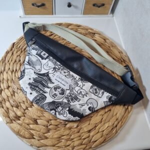 Sac banane XS japan noir