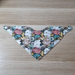 bavoir bandana Loups