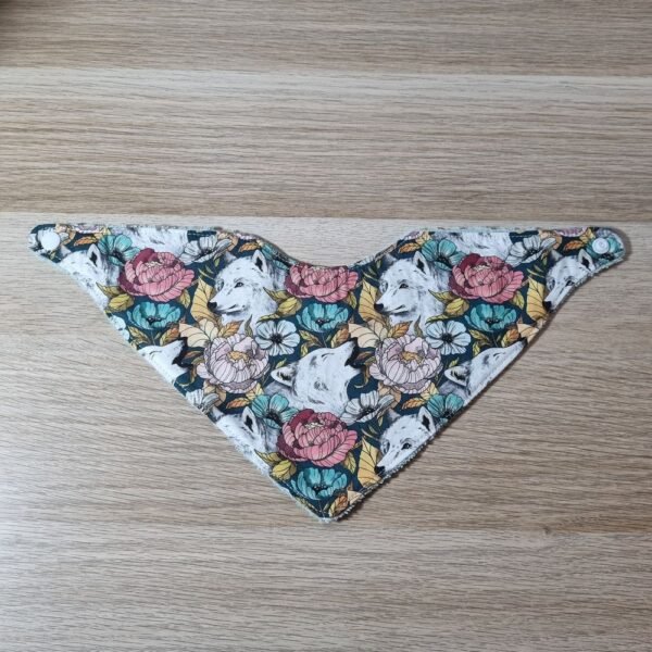 bavoir bandana Loups