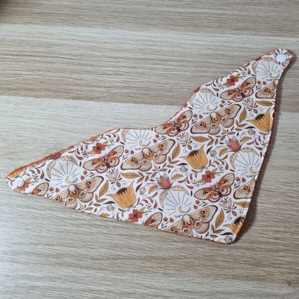 bavoir bandana papillon luna