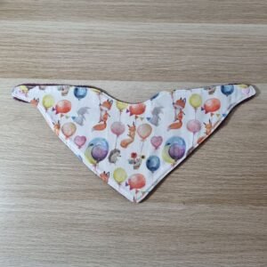bavoir bandana ballons