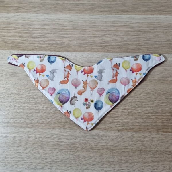 bavoir bandana ballons