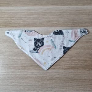 bavoir bandana Ourson