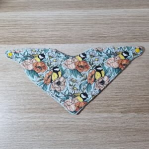bavoir bandana Mésanges