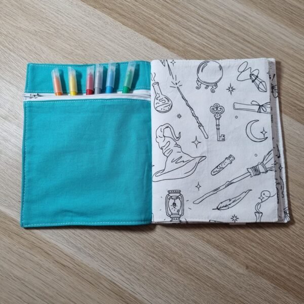cahier de coloriage Sorcier – Image 2