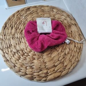 Fleur de douche lavable rose fushia