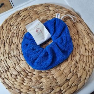 Fleur de douche lavable bleu roi