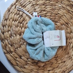 Fleur de douche lavable vert d'eau