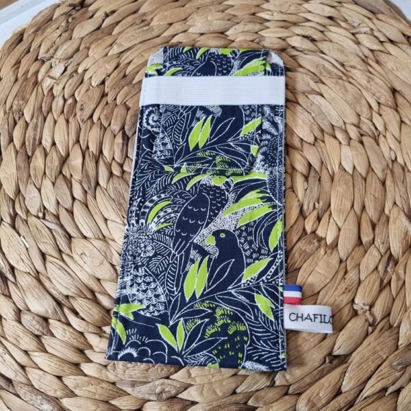 Pochette brosse à dents Perroquets