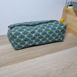 trousse éventails verts