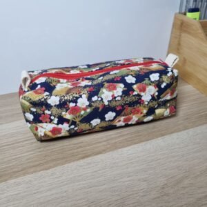 trousse éventails dorés