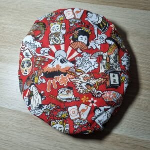 Charlotte alimentaire Japan rouge