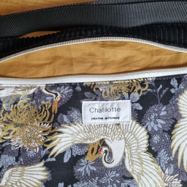 sac banane Grues noires – Image 2