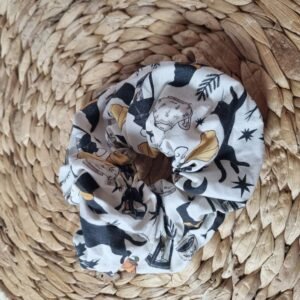 chouchou coton sorcellerie