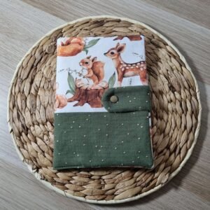 Protège carnet Animaux de la forêt