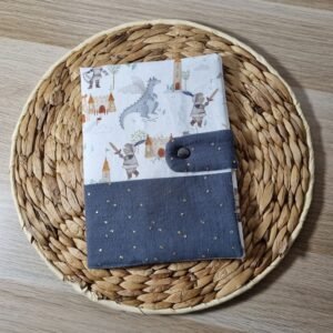 Protège carnet Dragons et Chevaliers