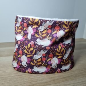 Snood Lapin fleurs