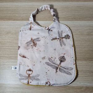 20251025_092812 Bavoir élastique clé volantes jaune