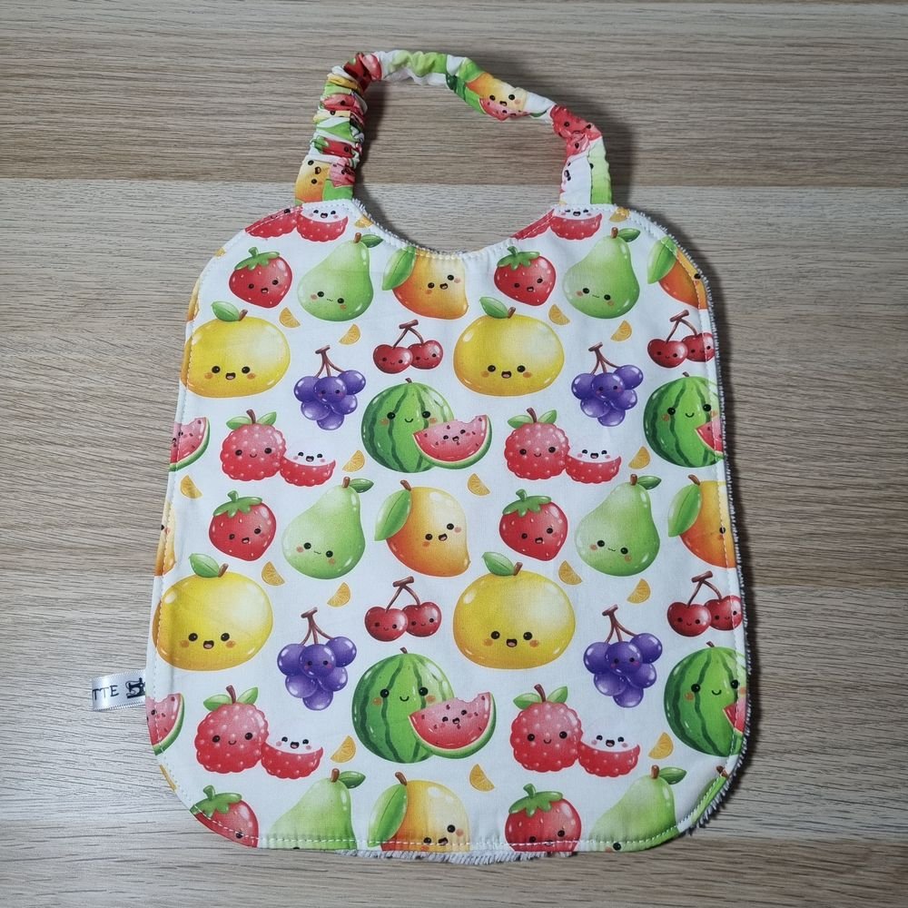 Bavoir élastique Fruits