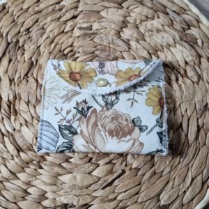 Pochette à savon Fleurs vintage