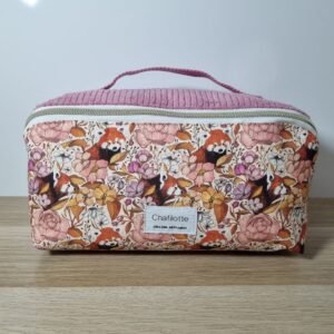 Trousse grande ouverture Panda roux