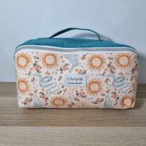 Trousse grande ouverture Mystik bleu