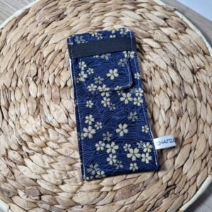 Pochette brosse à dents Fleurs brillantes